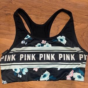 Victoria's Secret PINK Floral Sports Bra